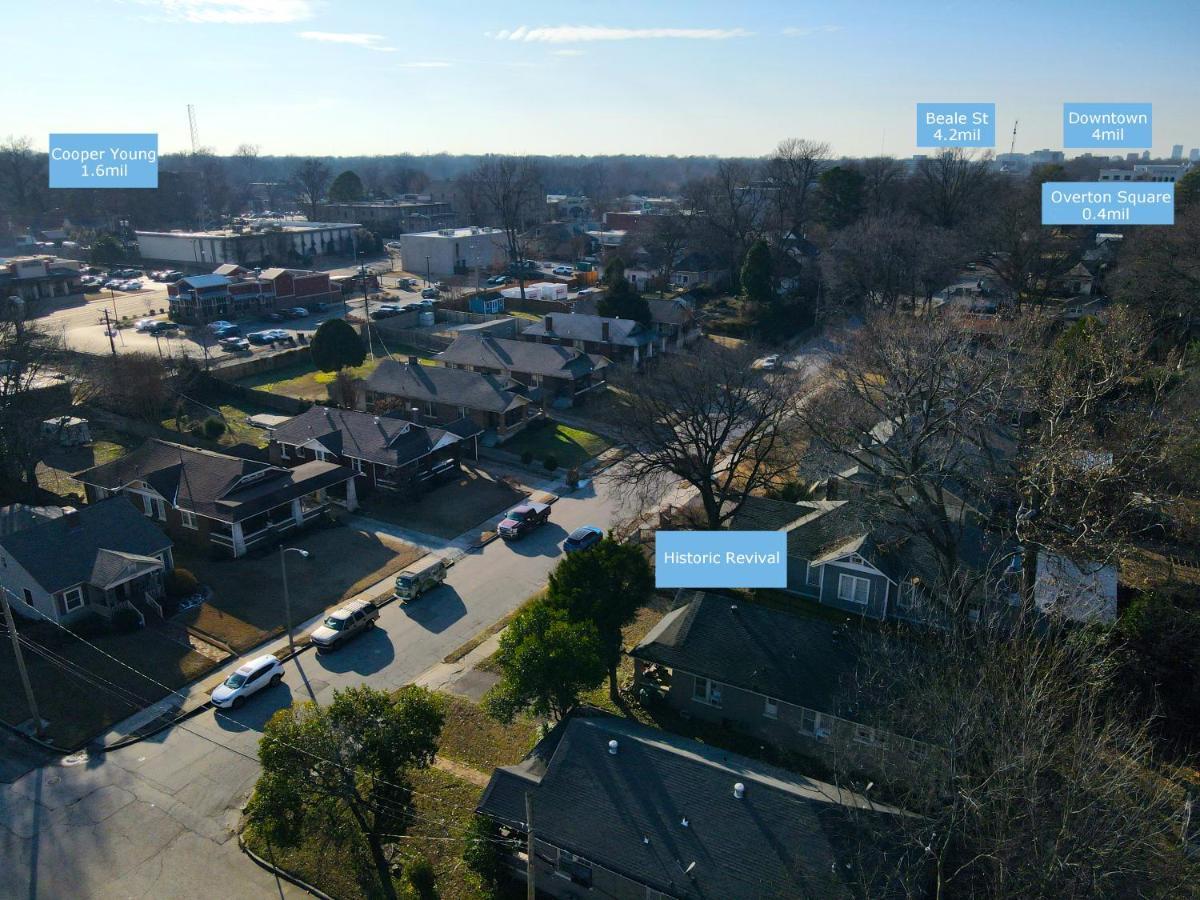 Historic Revival King Bed Midtown Memphis 68 Yes Pets Fast Wifi Free Parkingヴィラ エクステリア 写真