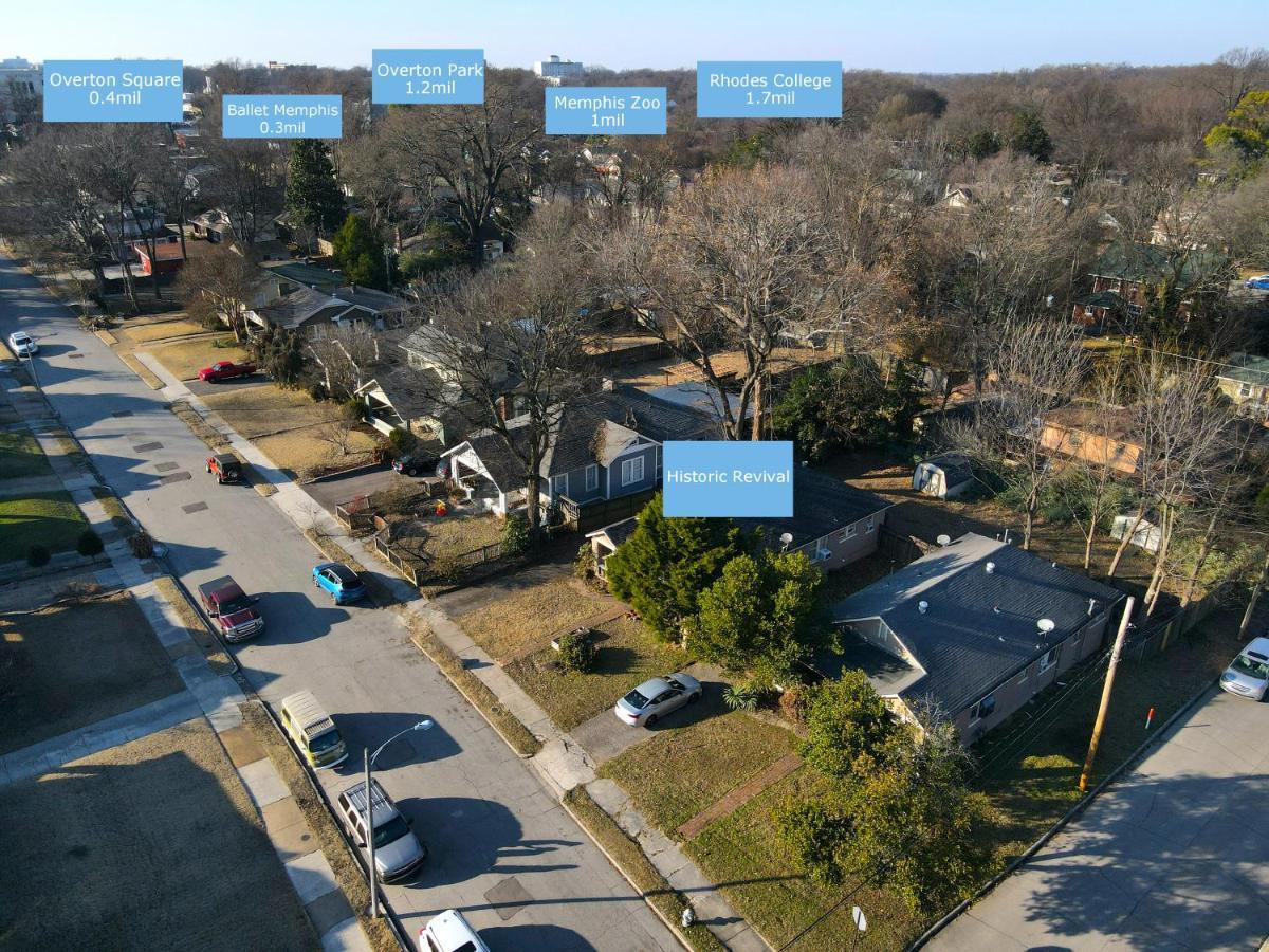 Historic Revival King Bed Midtown Memphis 68 Yes Pets Fast Wifi Free Parkingヴィラ エクステリア 写真
